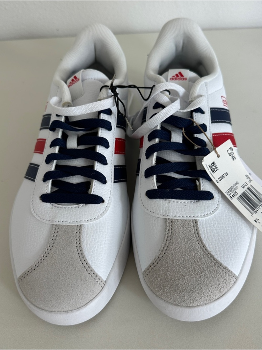 Adidas VL Court 2.0 Sneakers, Men’s size 10, NWT